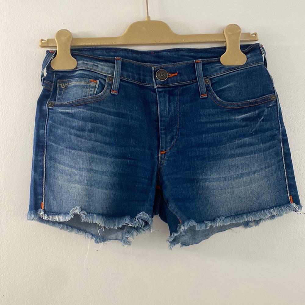 True religion denim cut off shorts size 27